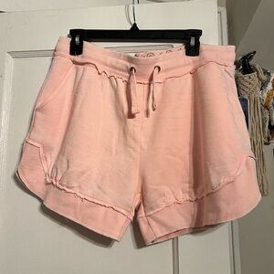 Women's Pink Casual Shorts